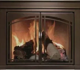 Pleasant-Hearth-FN-5701-Fenwick-Fireplace-Glass-Door